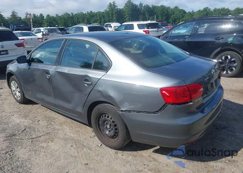 2014 Volkswagen Jetta 2.0L S из США, поврежденный, VIN 3VW1K7AJ3EM441959